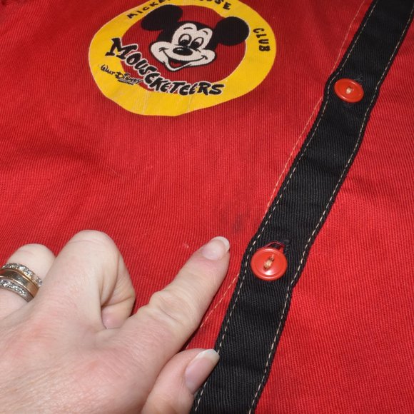 Vintage 1960 Mickey Mouse CLUB Mouseketeers Walt Disney Shirt - Picture 5 of 5